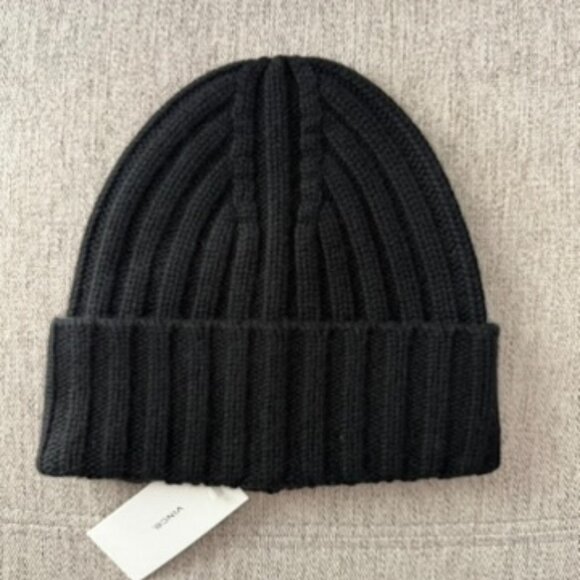 New Vince Wool & Cashmere Beanie - Picture 2 of 4